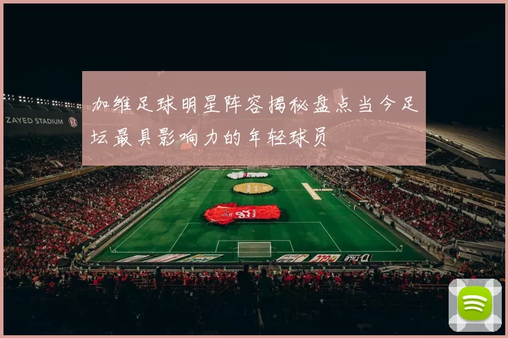 加维足球明星阵容揭秘盘点当今足坛最具影响力的年轻球员